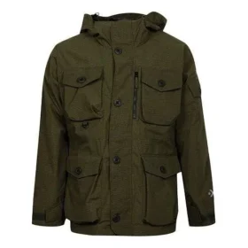 2L Printed Utility Jackor Asiatiska storlekar ”Olive Green”