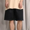 5-Pocket Baggy Shorts Asia Sizing ”Black”