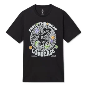 Abstract Dance Tee Asiatiska storlekar ”Svart”