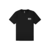 Alfabetlogotyptryck Retro Casual Kortärmad Svart