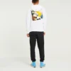 Alfabettryck Casual parstil Vit