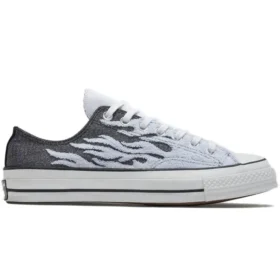 Archive Flames Chuck 1970s Low Top ”Black Grey”