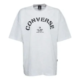 Areca Palm Mesh Boxy T-shirt Asiatisk storlek ”White Black”