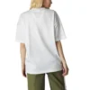Areca Palm Mesh Boxy T-shirt Asiatisk storlek ”White Black”