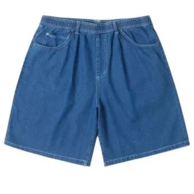 Baggy 9″ denimshorts i asiatisk storlek ”Lt Stone Wash”