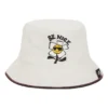 Be Nice Chambray Bucket Hat ”Egret”