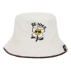 Be Nice Chambray Bucket Hat ”Egret”