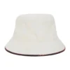 Be Nice Chambray Bucket Hat ”Egret”