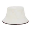 Be Nice Chambray Bucket Hat ”Egret”
