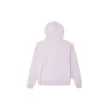 Broderad enfärgad hoodie i lila