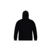 Broderad hoodie med stjärnmönster och hel dragkedja – asiatiska storlekar – ”Svart”