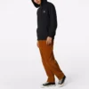 Broderad Star Chevron French Terry-hoodie i Aasiatisk storlek ”Svart”