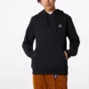 Broderad Star Chevron French Terry-hoodie i Aasiatisk storlek ”Svart”