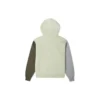 Broderad Star Chevron-hoodie i Aasiatisk storlek ”Olive”