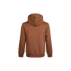 Broderad Star Chevron-hoodie i pullovermodell, asiatiska storlekar ”Brown”