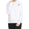 Broderad stjärn- och chevronmönstrad hoodie BB Asiatisk storlek ”Vit”