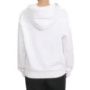 Broderad stjärn- och chevronmönstrad hoodie BB Asiatisk storlek ”Vit”
