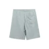 Broderad stjärna Chevron Short FT Asia-storlek ”Grey”