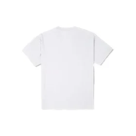 Broderad T-shirt med ficka Asiatisk storlek ”Vit”