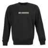 Broderad Workmark Fleece Crew Asiatisk storlek ”Svart”