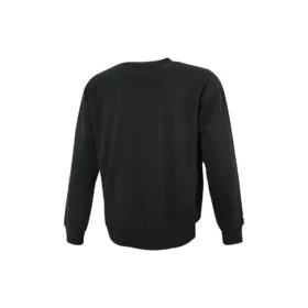 Broderad Workmark Fleece Crew Asiatisk storlek ”Svart”