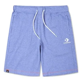 Broderade shorts med dragsko Asiatisk storlek ”Washed Indigo”