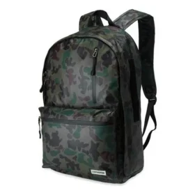 Camo-ryggsäck i gummi ”Military Green” Camo-ryggsäck i gummi ”Military Green”