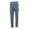 Carpenter-cargobyxor med hög midja, asiatiska storlekar ”Lakeside Blue”