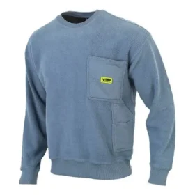 Carpenter Crew Pullover Sweater Asiatiska storlekar ”Lakeside Blue”
