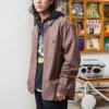 Carpenter Pocket Button Down långärmad skjorta Asiatisk storlek ”Brazil Nut”