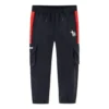 Casual långbyxor Asiatisk storlek ”Black Red”