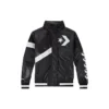 Casual Sports Logo Hooded Jackor Svart