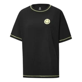 Casual T-shirt i asiatiska storlekar ”Black Yellow”