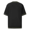 Casual T-shirt i asiatiska storlekar ”Black Yellow”