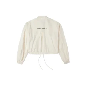 Casualjackor med liten logotyp, asiatiska storlekar, ”Beige”