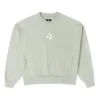 Chain Stitch Crew Asiatiska storlekar ”Ljusgrön”