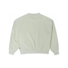 Chain Stitch Crew Asiatiska storlekar ”Ljusgrön”
