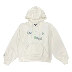 Chain Stitch Hoodie Asiatiska storlekar ”Beige”