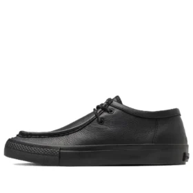 Chevron & Star Mocassins Skateboarding Le Ox ”Black”