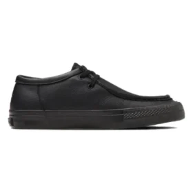 Chevron & Star Mocassins Skateboarding Le Ox ”Black”