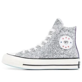 Chiara x Chuck 70 High ”Silver Glitter Purple”