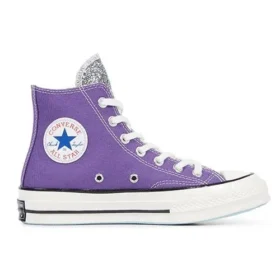 Chiara x Chuck 70 High ”Silver Glitter Purple”