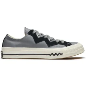 Chuck 1970s Leather Low Top Grå Svart