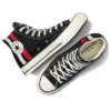 Chuck 70 Archival Stripes ”Black White Red”