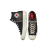 Chuck 70 Crafted Leather High ”Black Egret”