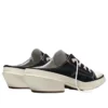 Chuck 70 De Luxe spetsig mule med klack och plattform ”Black”