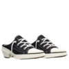 Chuck 70 De Luxe spetsig mule med klack och plattform ”Black”