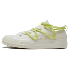Chuck 70 Double Skosnören ”White Green”