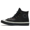 Chuck 70 HI ”Black Leather White”