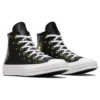 Chuck 70 Hi ”Black White Gold Metallic”